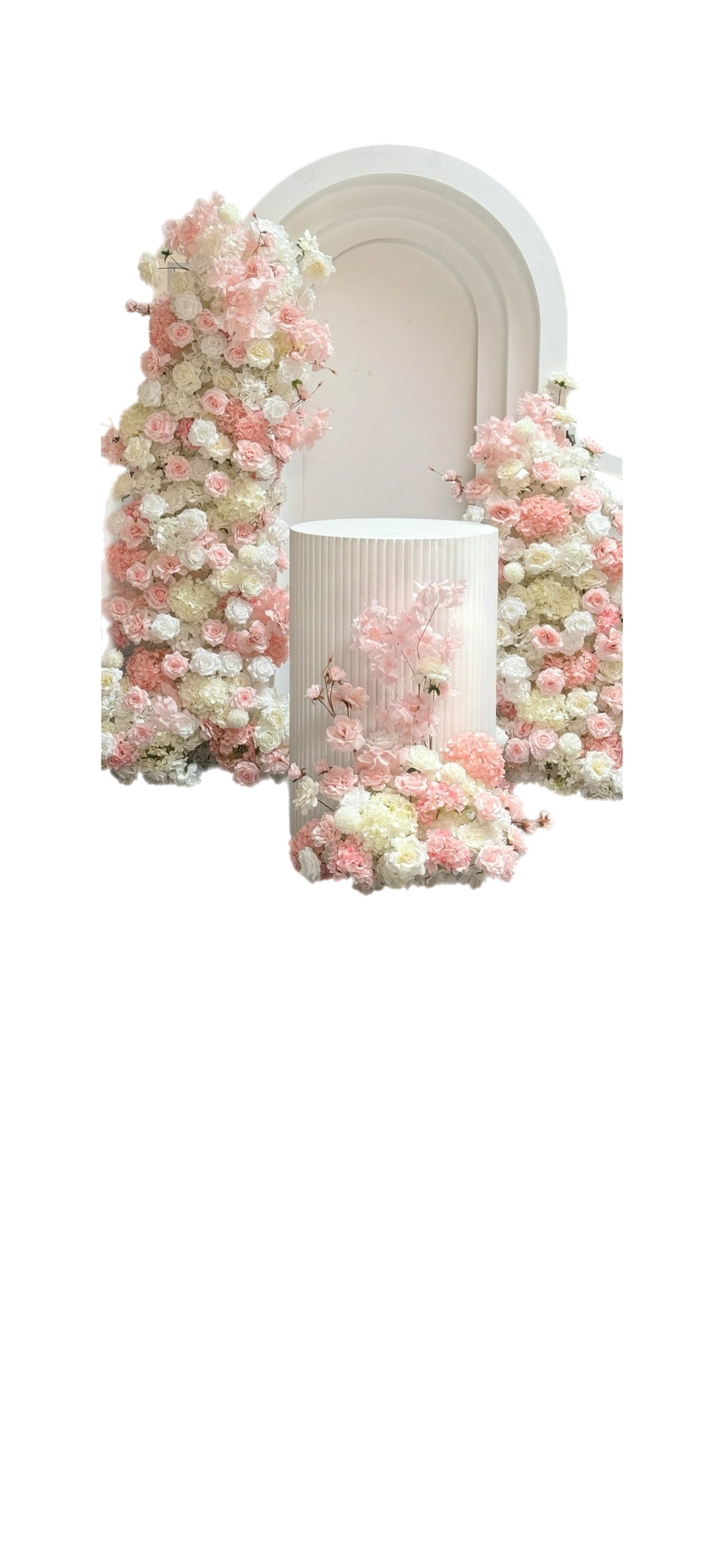 SOPHIA BACKDROP AND FLORAL SET
