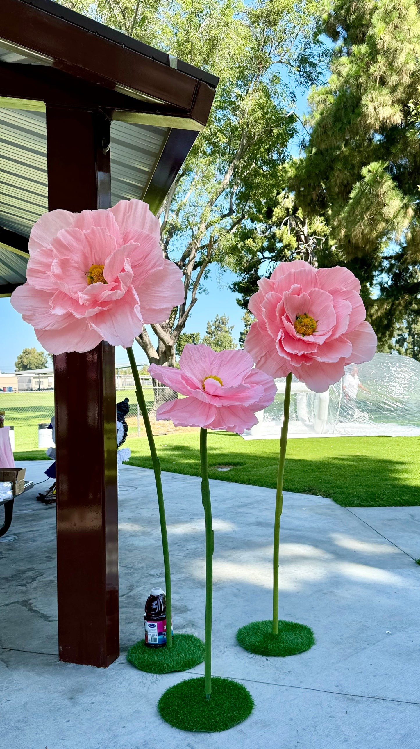 GIANT PAPER FLOWERS