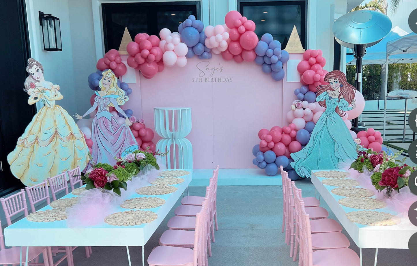 Princess Backdrop 7x7