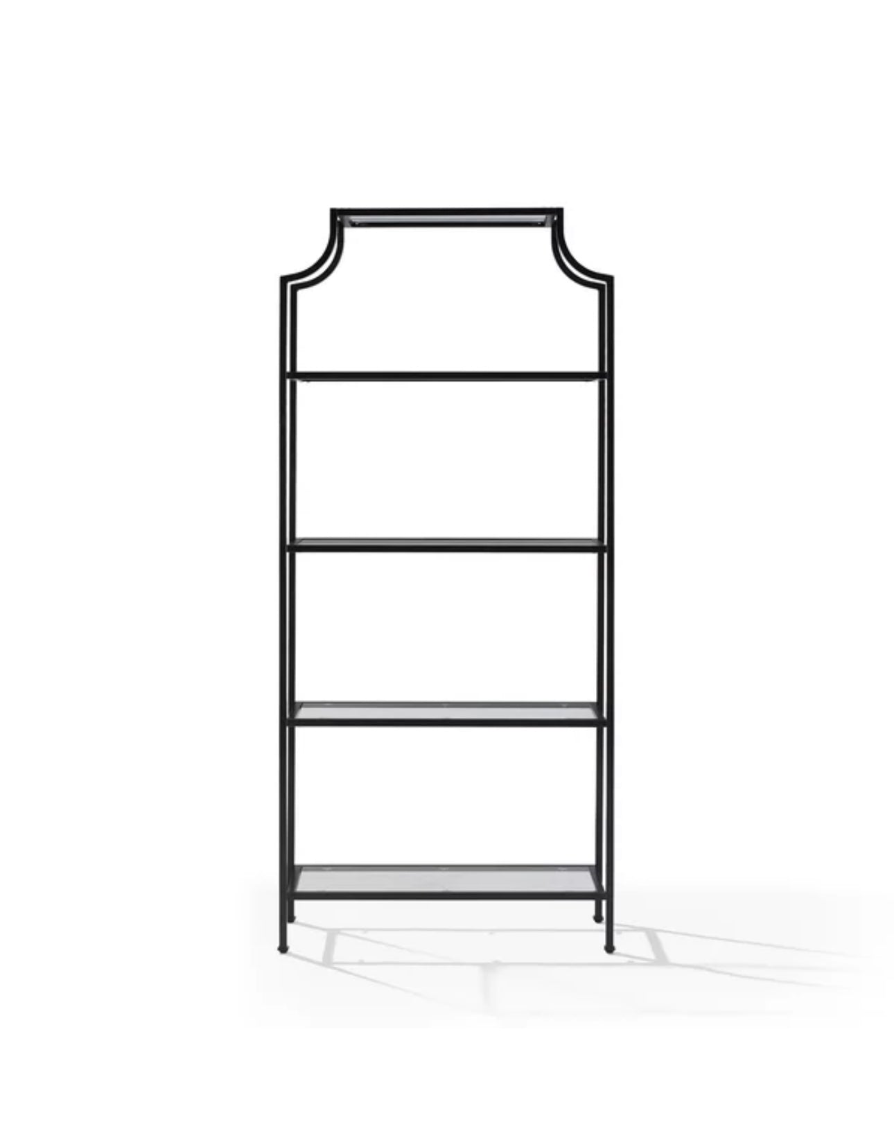 Crystal Pagoda Style Shelf