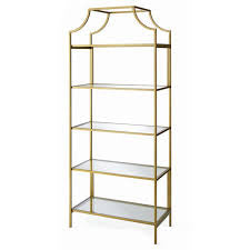 Crystal Pagoda Style Shelf
