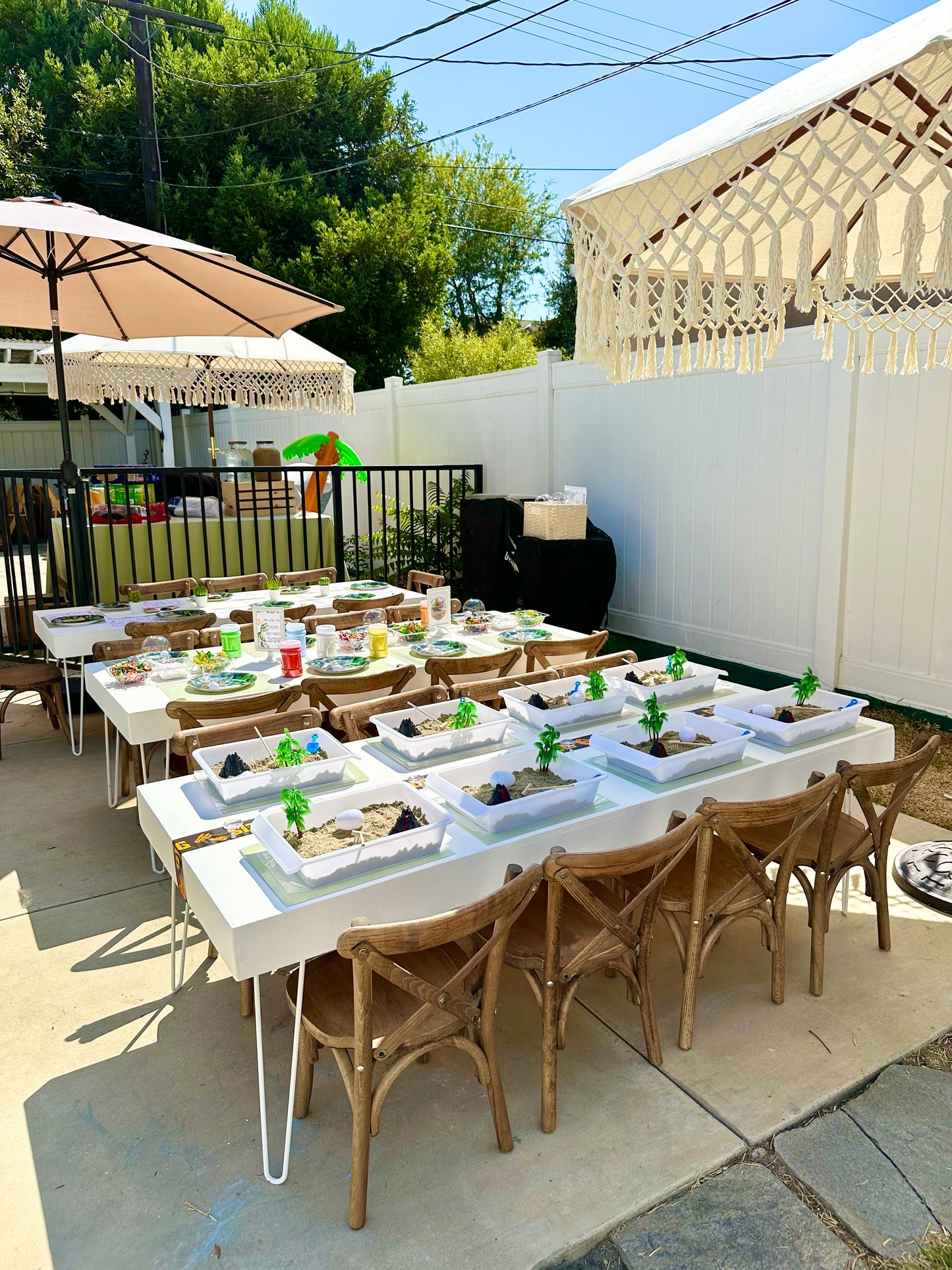 KIDS CROSS BACK CHAIRS