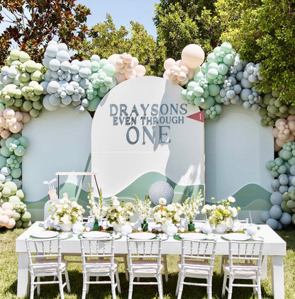 LARGE 3D ARCH WALL 5' x 8'