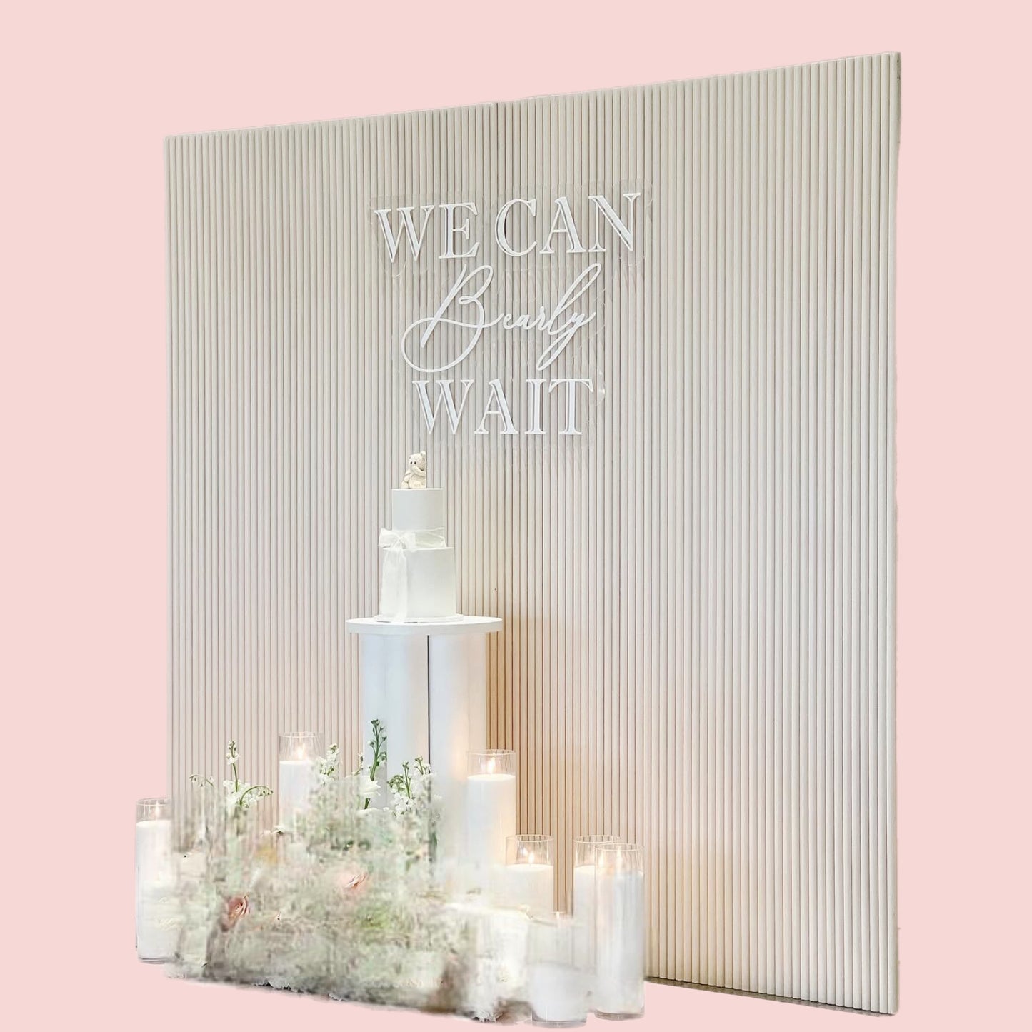 Square Ripple Backdrop Panels 8x8