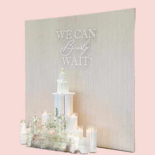 Square Ripple Backdrop Panels 8x8