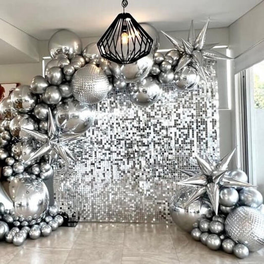 Elegant Sequence Shimmer Wall 7x7