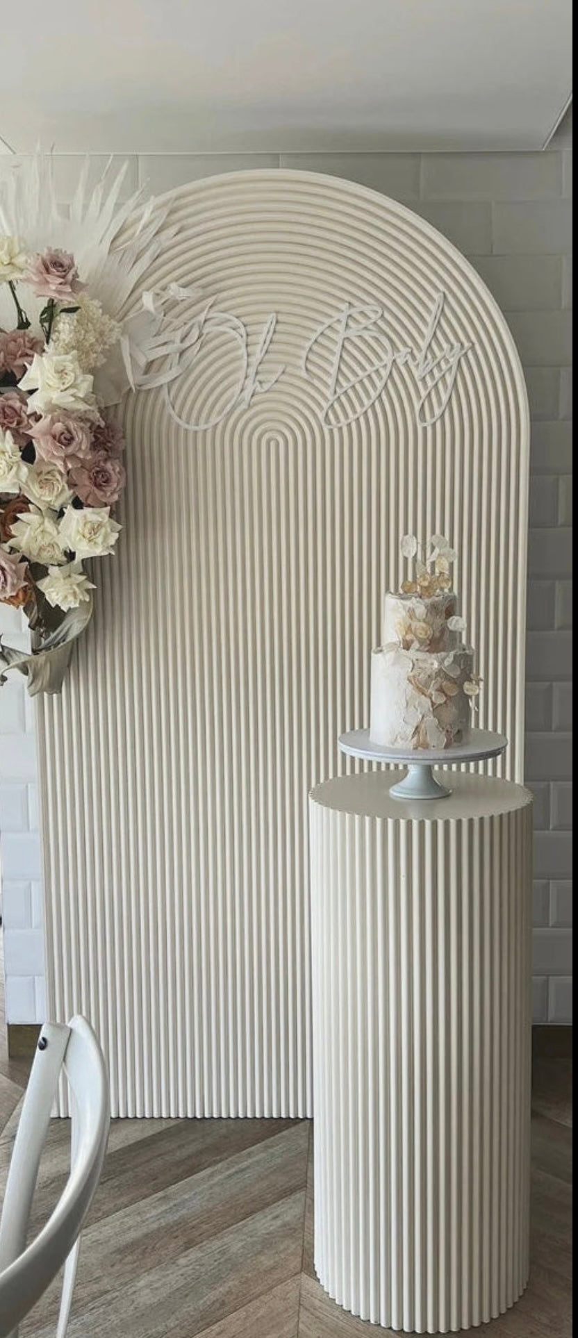 Modern Ripple Wall