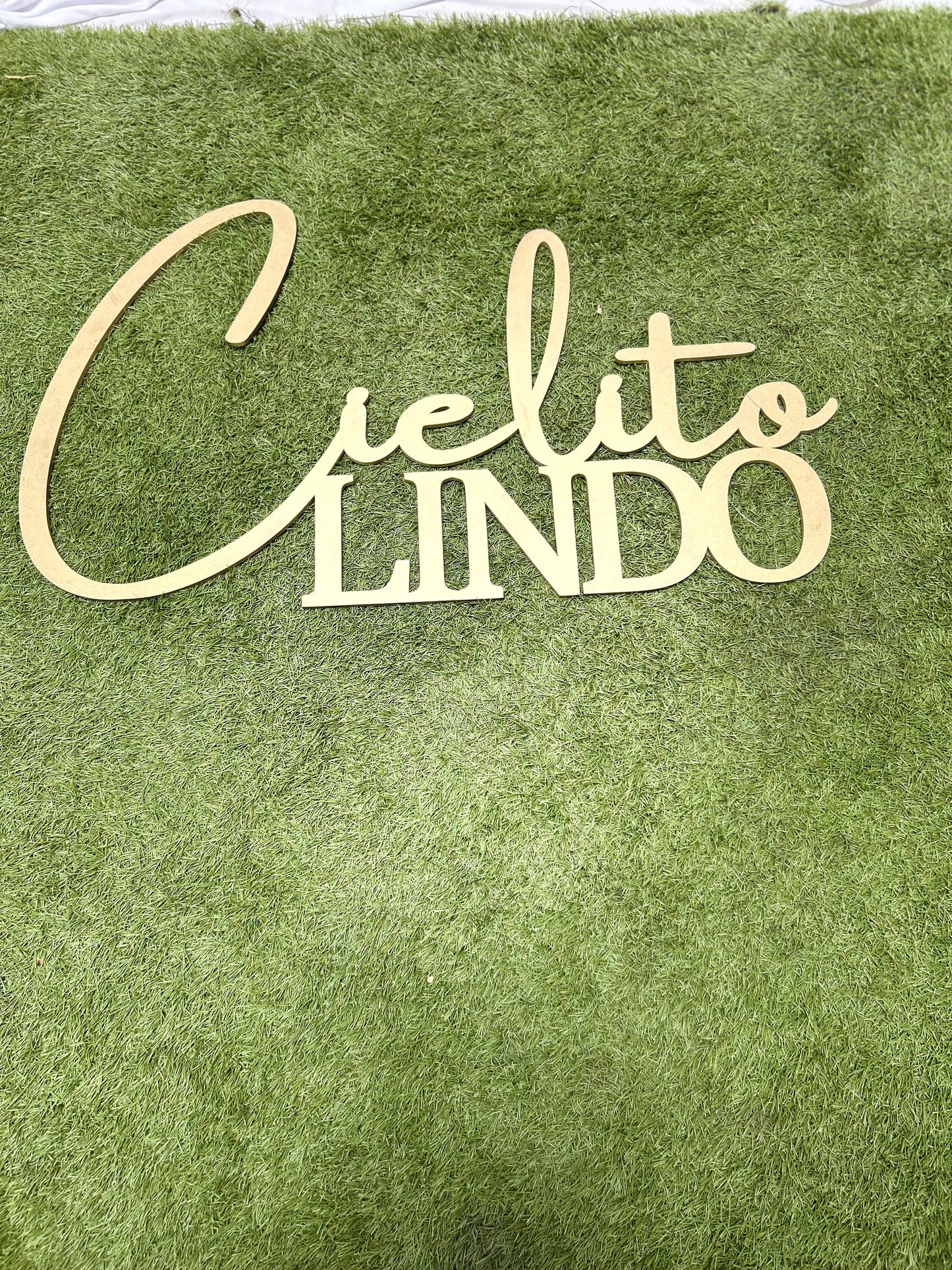 Cielito Lindo Wood Sign
