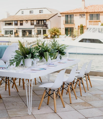 Kids Modern Table With Metal Legs