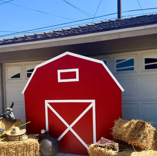 Barn House Backdrop