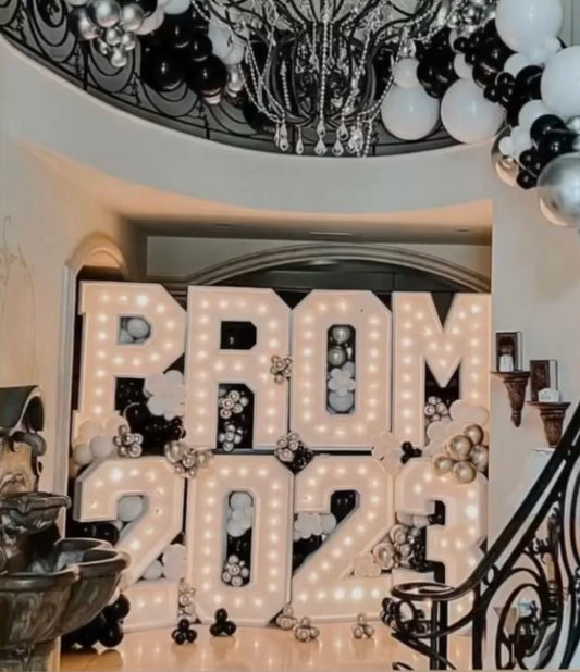 PROM 2025 STACKABLE LETTERS