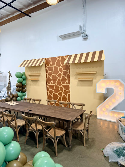 Mickey Mouse Jungle Backdrop