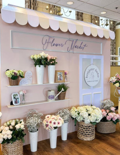 LARGE FLOWER MARKET 8x8