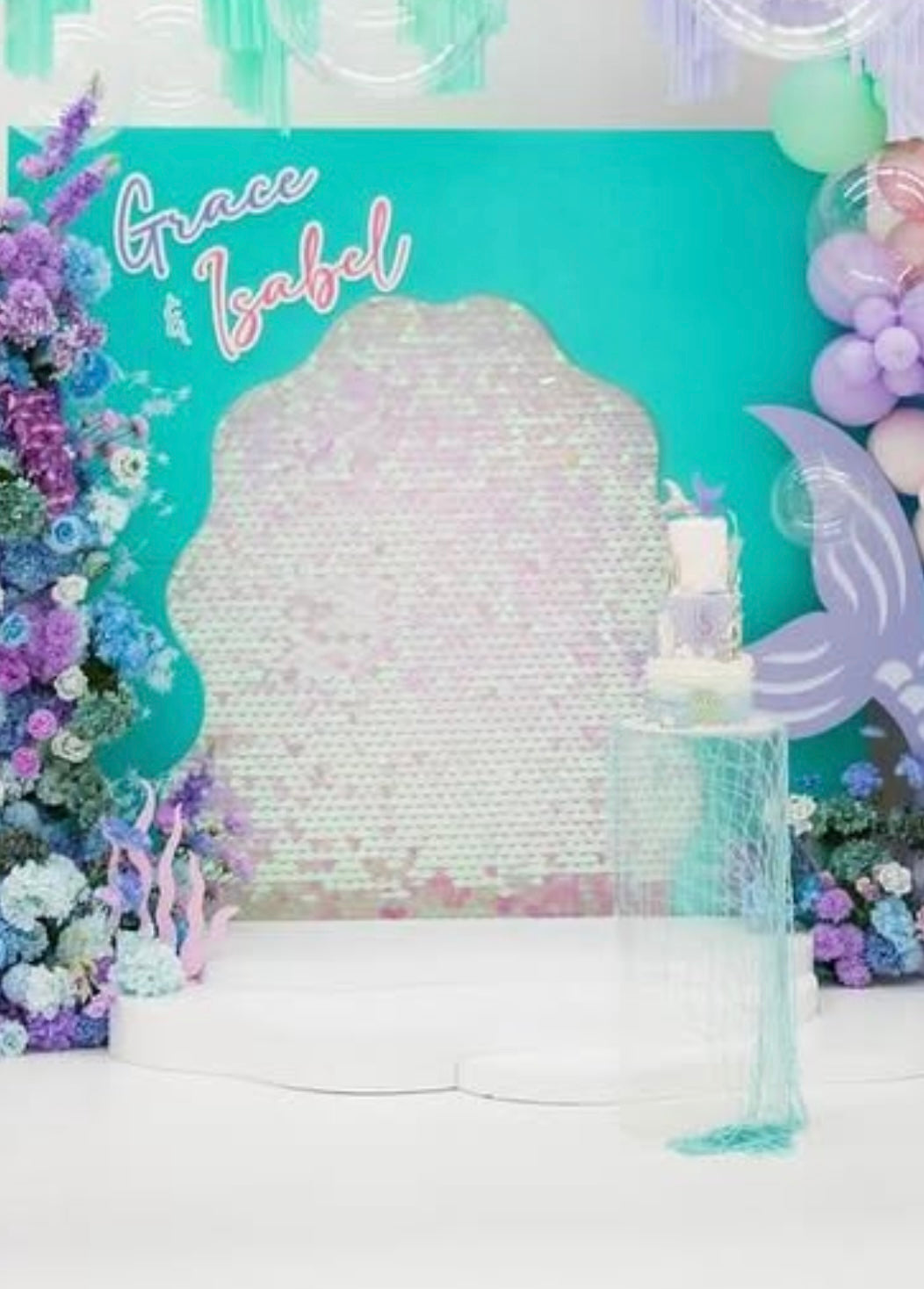 Large 3D Open Wavy Arch 8x8