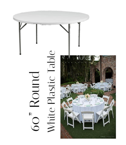 60" Round Banquet Table