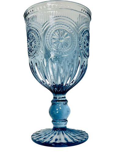 Embossed Goblet/Wine Glass