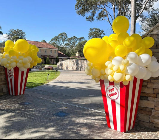 Red Popcorn Box Prop