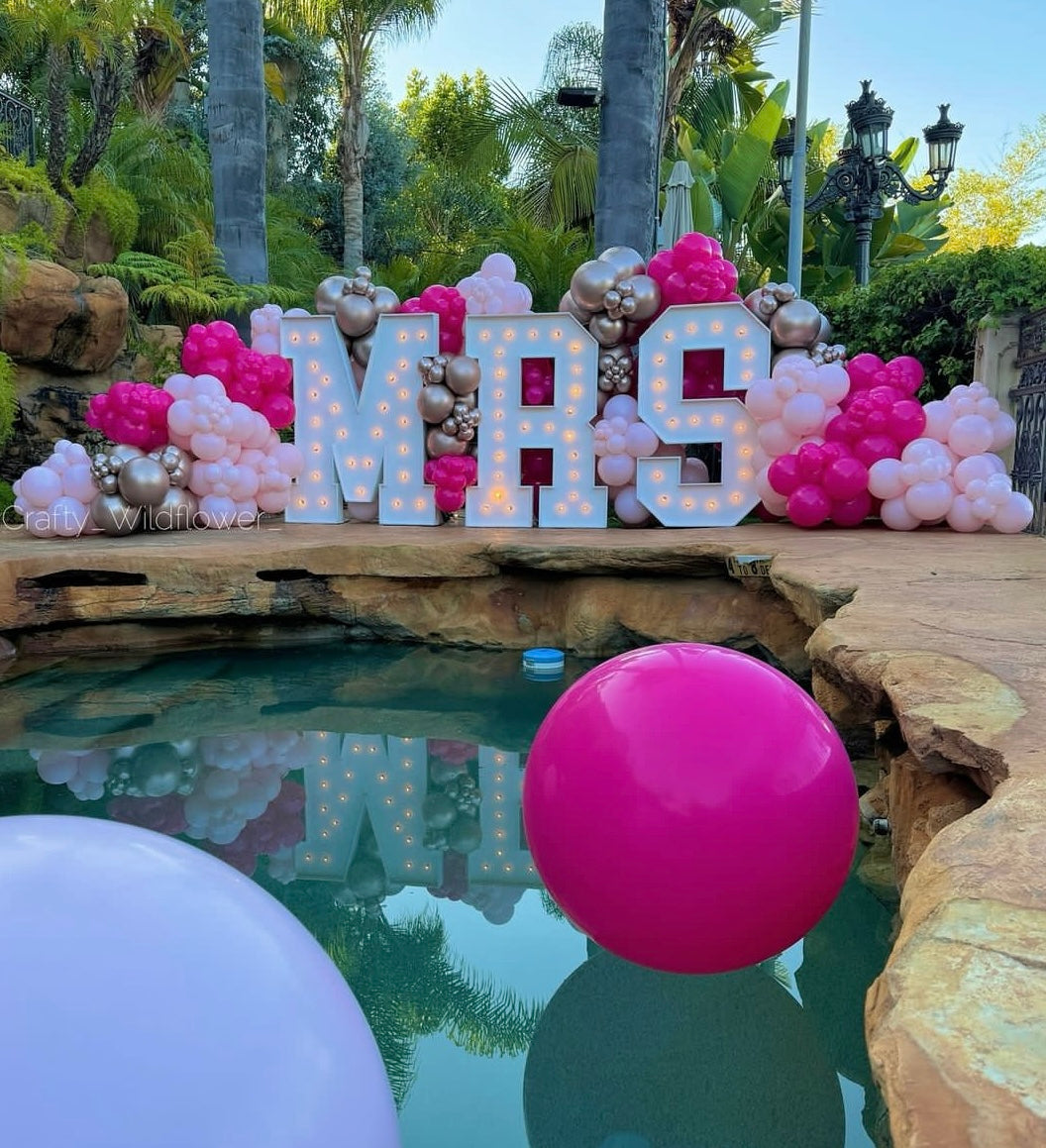 "MRS" Marquee Letters - Bundle