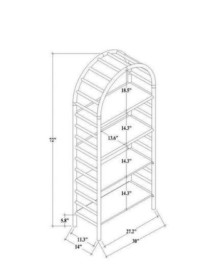 Arched Rattan