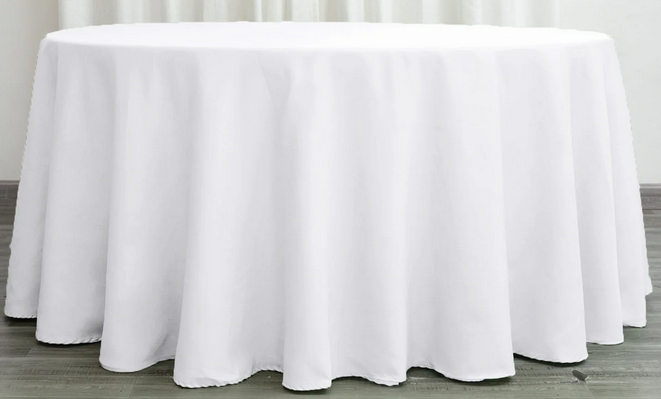 Linen for 60" Round Banquet Adult Table