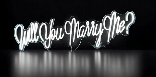 Will You Marry Me? Neon Sign