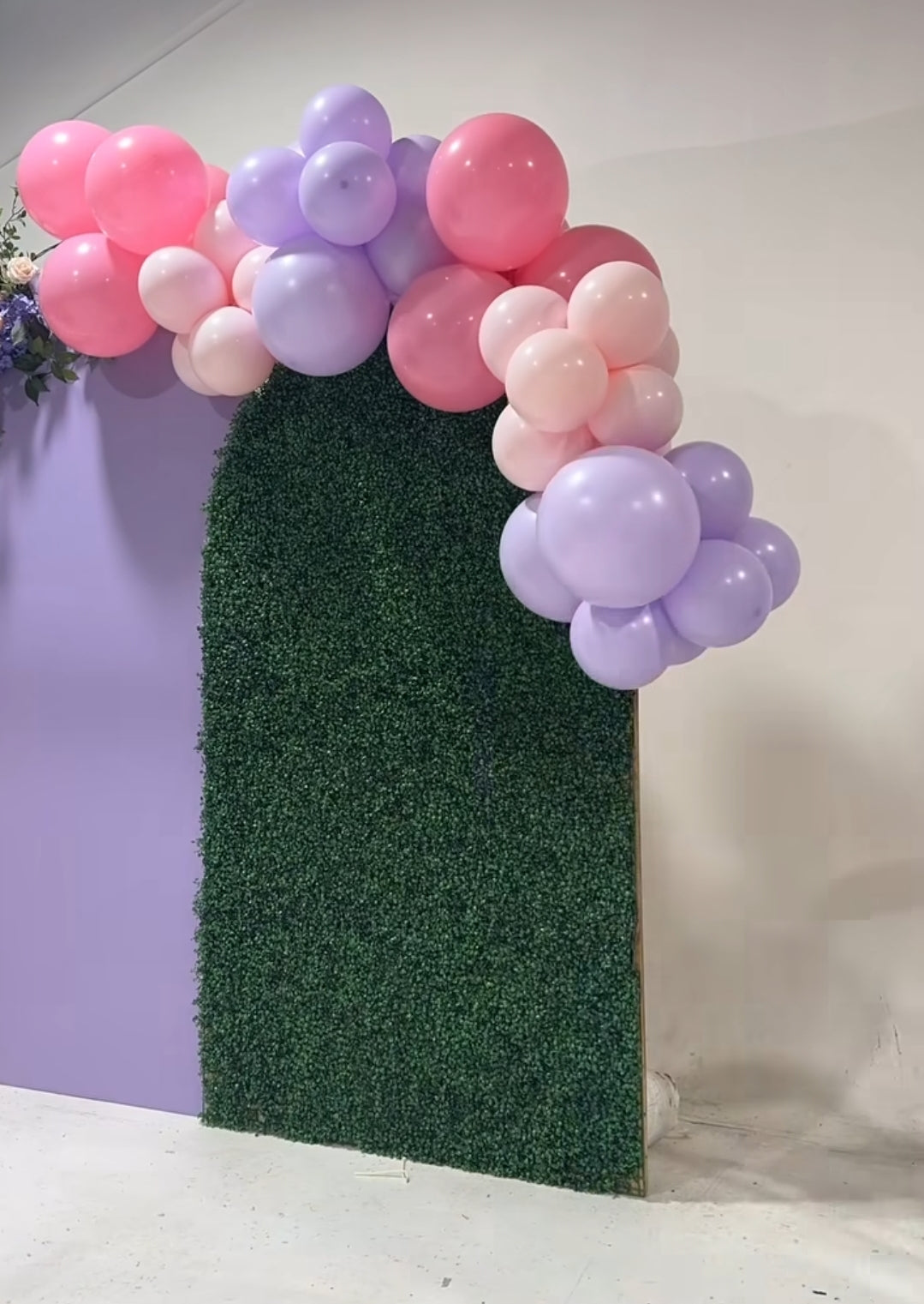 Greenery Full Arch Backdrop Wall Panel