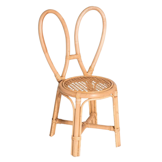 Bunny Rattan Kid Chair