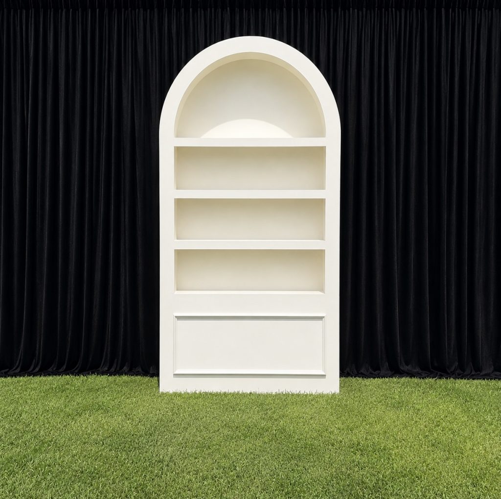 ROMAN 3D ARCH WALL WITH SHELFS (4x7)