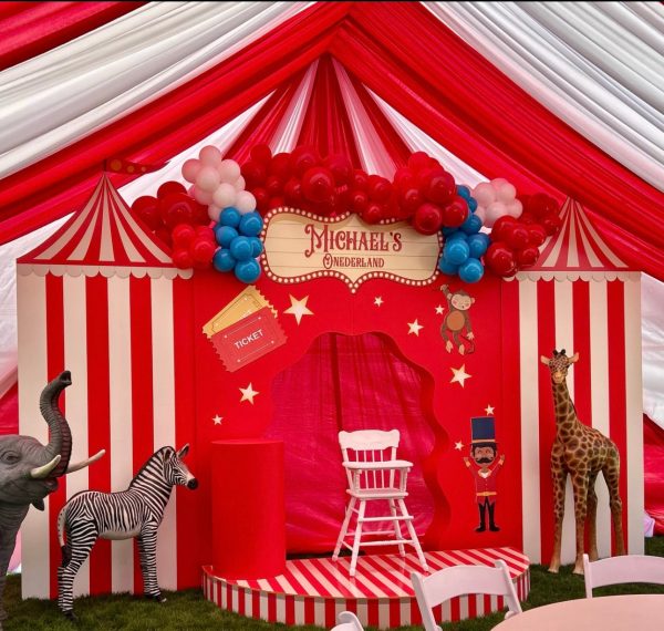 Vintage Circus Backdrop Package