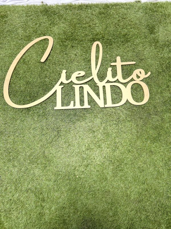 Cielito Lindo Wood Sign