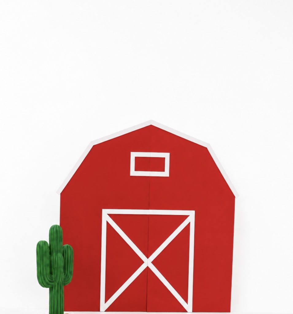 BARN HOUSE BACKDROP (7x7)