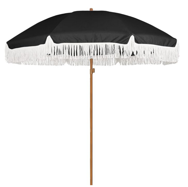 Black Umbrella With Base