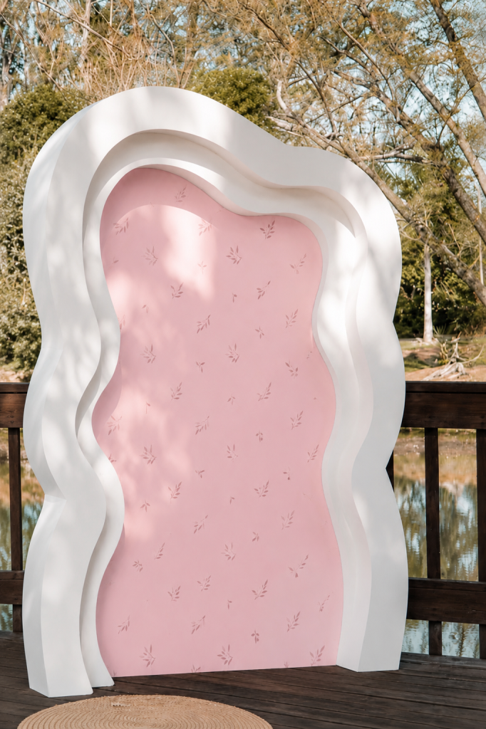 MODERN CURVY 3D WALL (6x7)