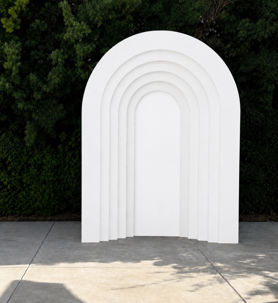 LARGE STAGGERED 3D ARCH PANEL (6x8)