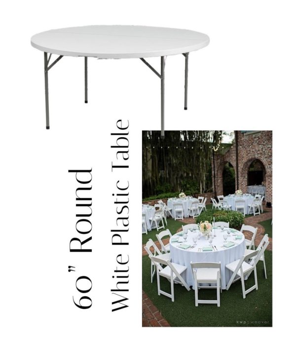 60" Round Banquet Table