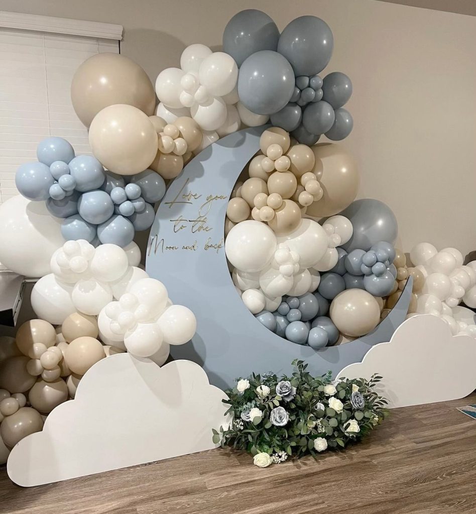 OVER THE MOON BACKDROP ( Set of 3)