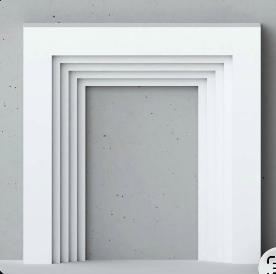 LARGE MODERN 3D ARCH (8x8)