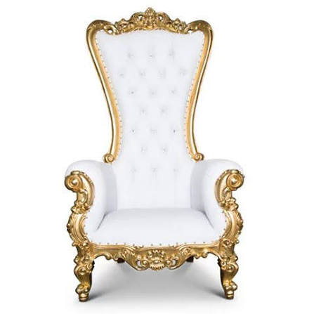 GOLD THRONE CHAIR